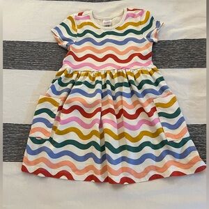 Hanna Andersson Toddler Girls Striped Dress (Size 4T)